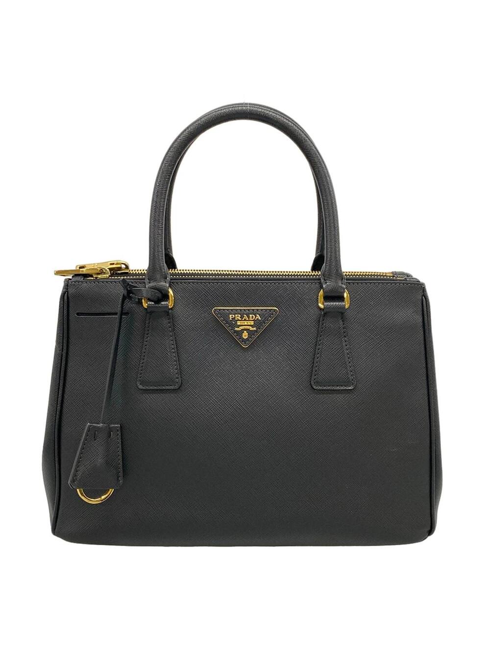 Prada Galilee Black Saffiano Leather #374167P15B